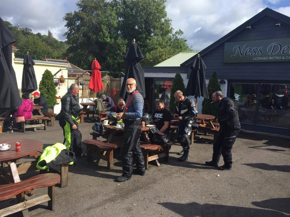 Riding through Scotland